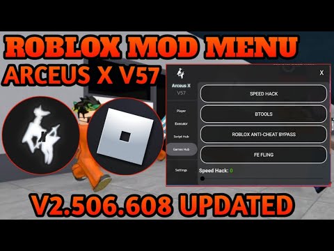 Roblox Mod Menu V2.514.398 Latest Version! ARCEUS X V2.0.3 100% Working  No Banned Safe!!! - BiliBili