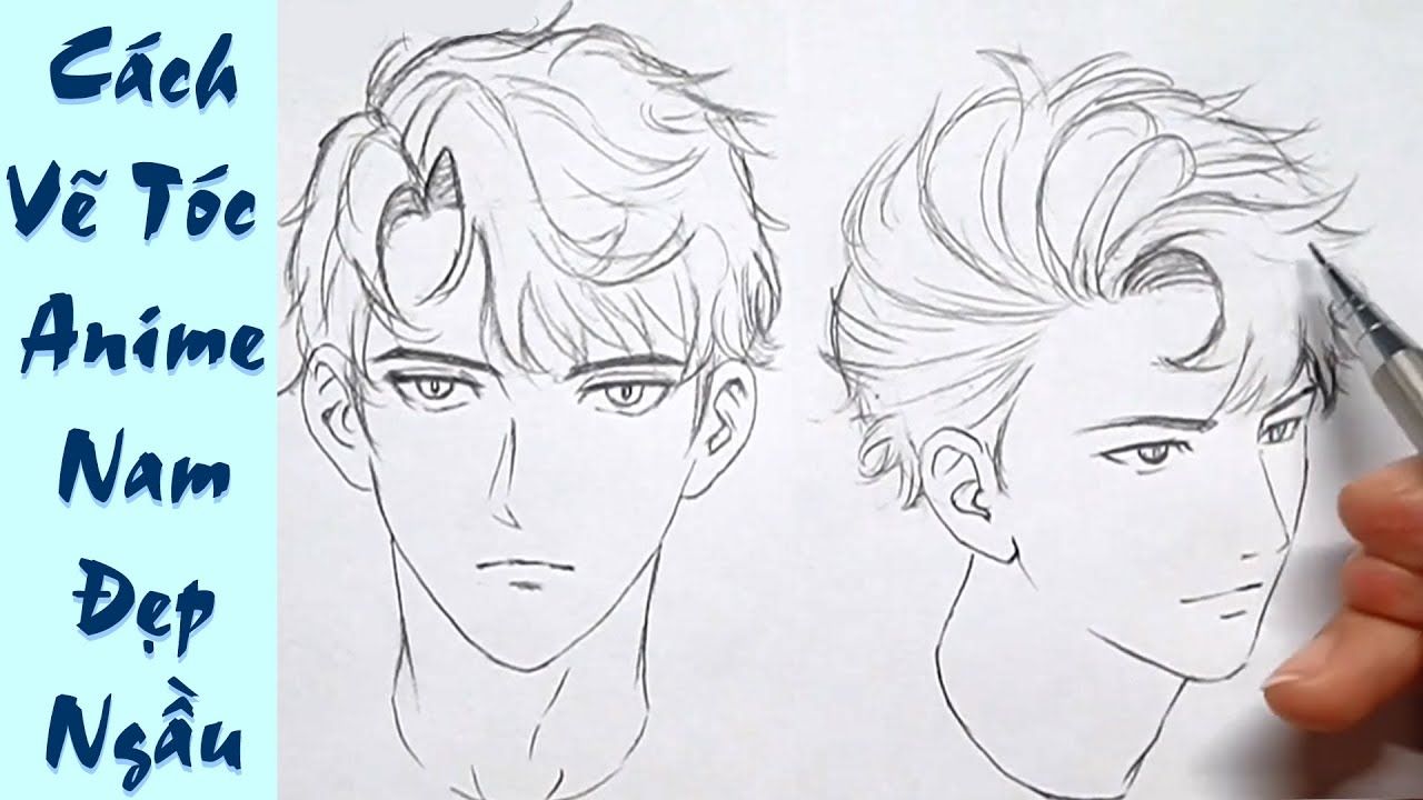 Cập nhật với hơn 146 về vẽ tóc anime nam mới nhất