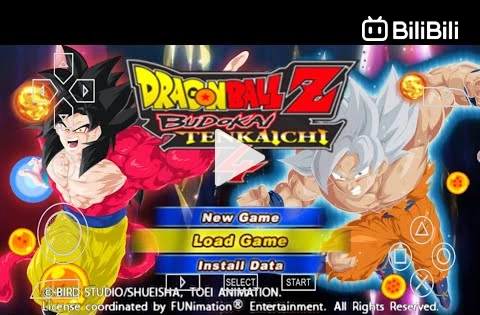 NEW Dragon Ball Z Budokai Tenkaichi 4 PPSSPP ISO BETA X3 DBZ TTT