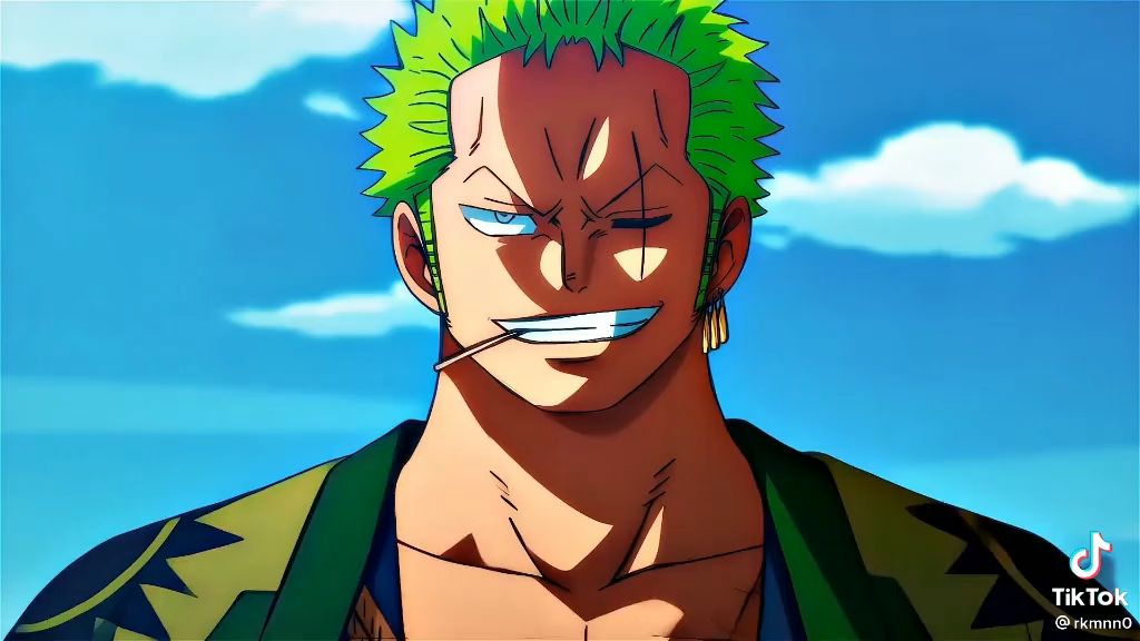 THIS IS 4K ANIME - Roronoa Zoro - BiliBili