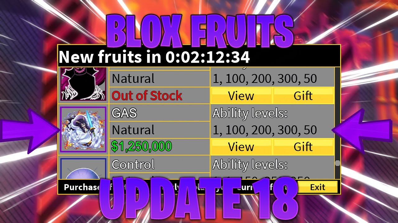 🔥BLOX FRUIT, OPE OPE / CONTROL FRUIT SHOWCASE