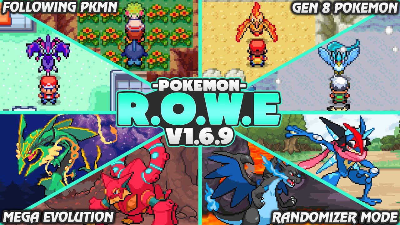 NEW] Pokemon GBA Rom With Nuzlocke Mode, Following Pokemon