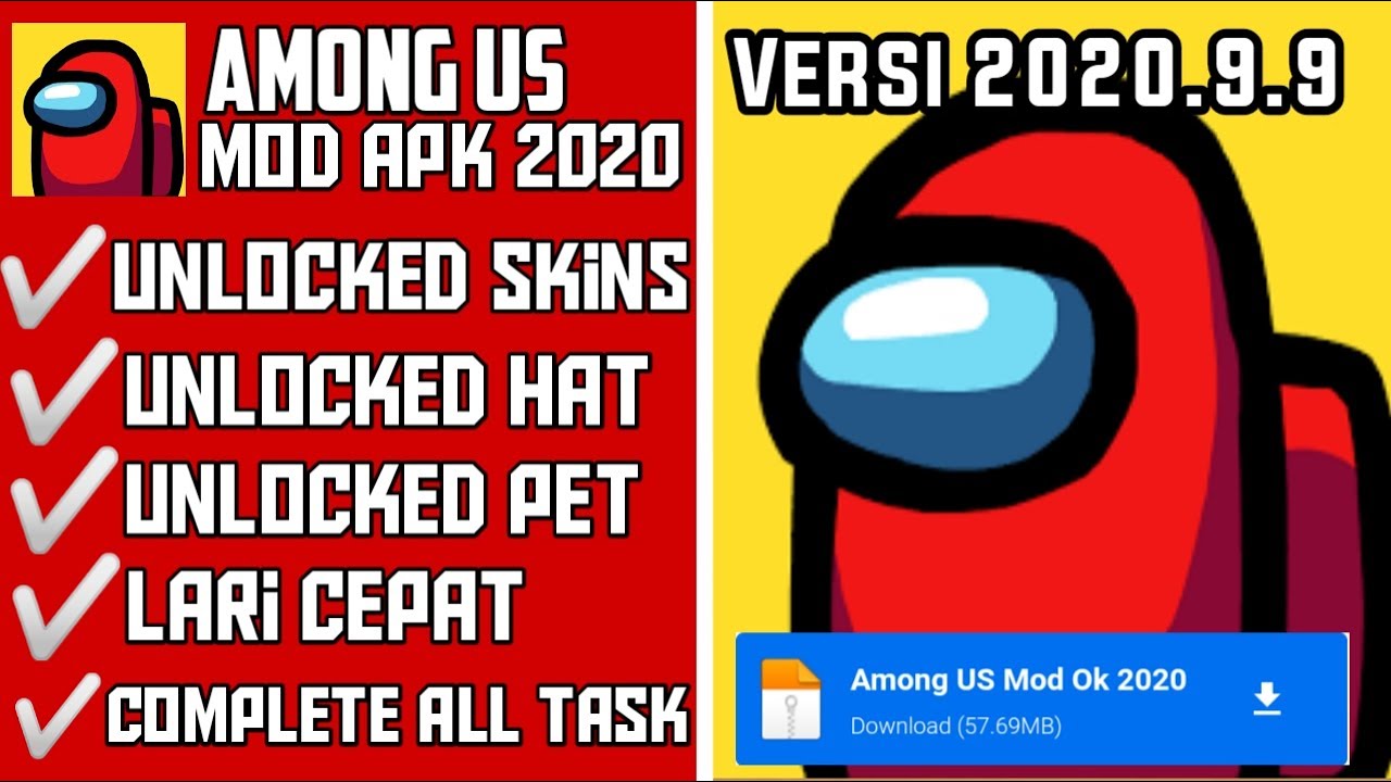 Among Us Mod Menu V2021.6.30 With 89 Features Updated!!! MEGA MOD