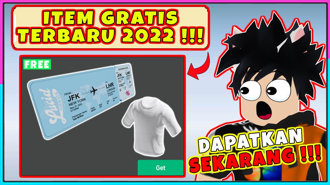 ✔️TERBARU💯] ITEM GRATIS TERBARU !!! LANGSUNG DAPATKAN SEKARANG !!! - Roblox  Indonesia - BiliBili