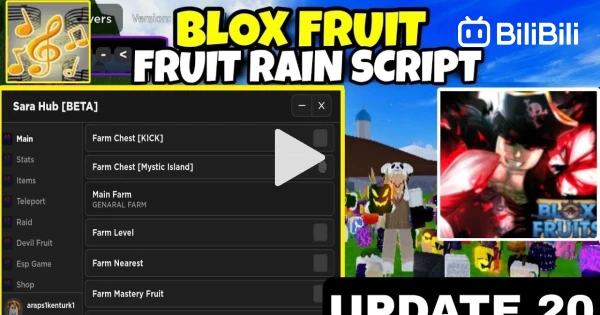 👻NEW] Roblox Blox Fruits Script Hack Mtriet Hub, Auto Bone Farm, Devil  Fruit Hack