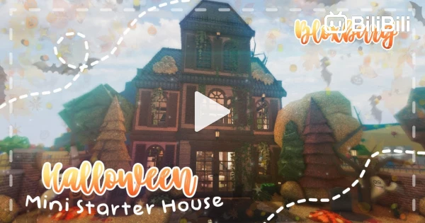 Roblox Bloxburg - No Gamepass Budget Mini Halloween Mansion - Minami Oroi