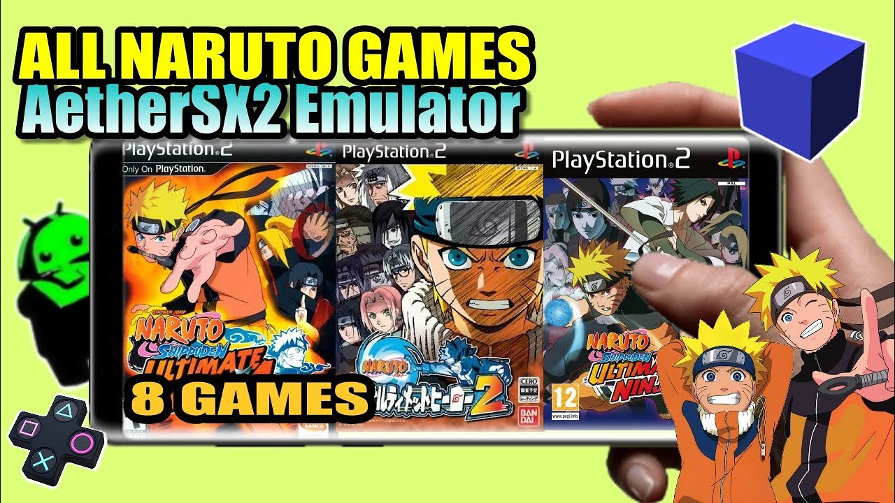 Download Naruto Shippuden Ultimate Ninja 5 Game on Android, AetherSX2 +  Savedata