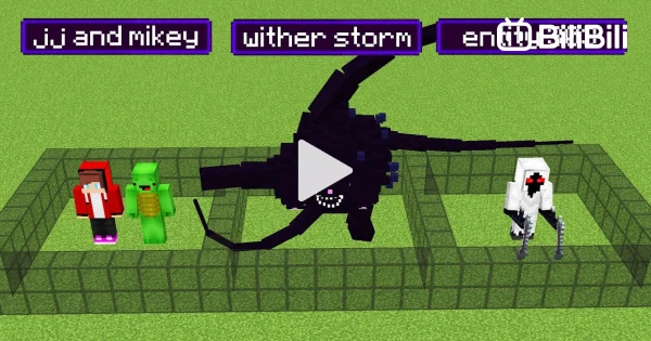 Wither Storm in Minecraft #shorts, Wither Storm