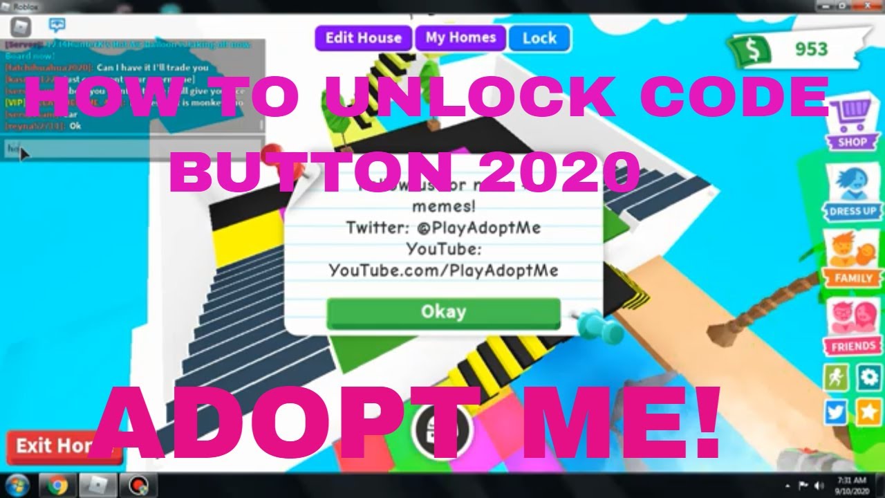 NEW CODE* Adopt Me NEW Working Code Gives You FREE ITEMS! Roblox