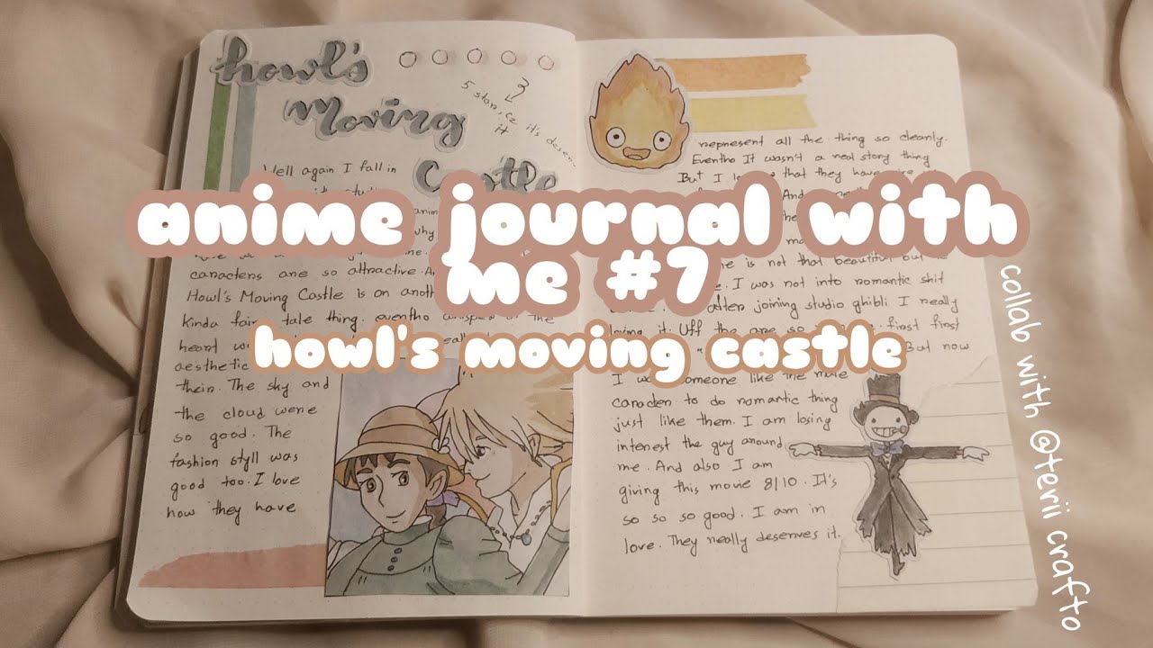 An anime journal spread for Osamu Dazai. ♡ : r/Journaling