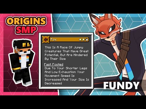 Minecraft Origins Mod - Fundy, Kitsune (Origins SMP) #furry