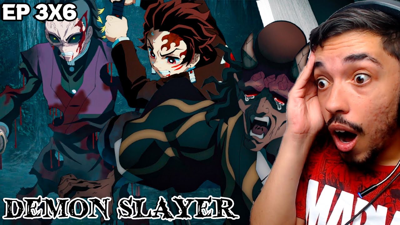 COMO ASSIM??? GENYA VAI MORRER? - React Demon Slayer EP 6