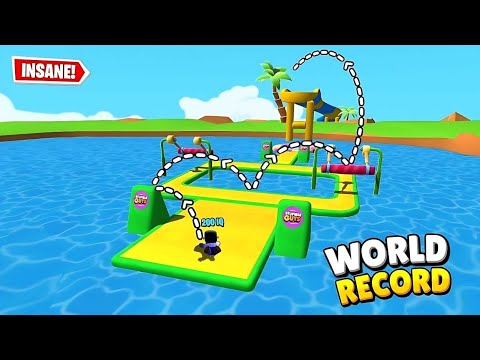 WORLD RECORD  BLOCK DASH [STUMBLE GUYS] 