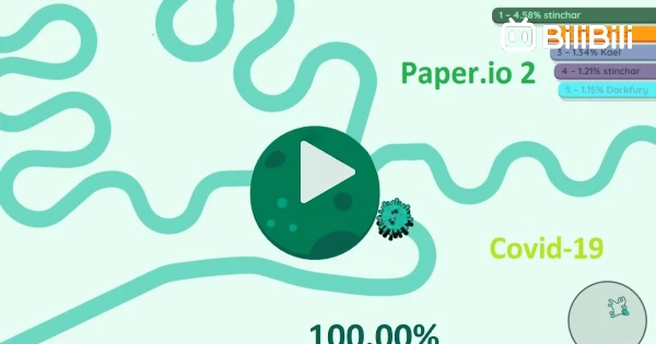 Paper.io 2 World Map Control: 100.00% New 