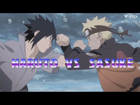 Naruto vs Sasuke Full Fight - BiliBili