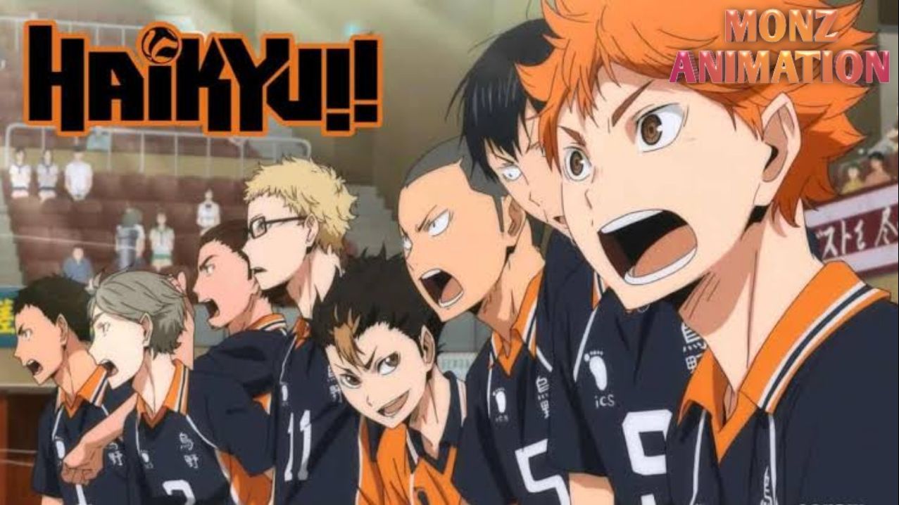 Haikyuu, screenshot from the anime - Season 4 episode 14