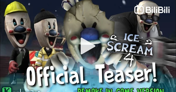 Ice Scream 7 Official Jumpscare Vs Ice Scream 7 Fangame Jumpscare - BiliBili