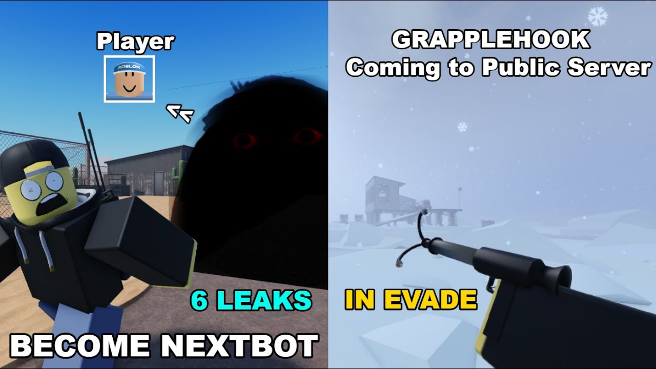 EVADE ROBLOX V1.0.8 NEW UPDATE OVERVIEW (tips, angry munci) 