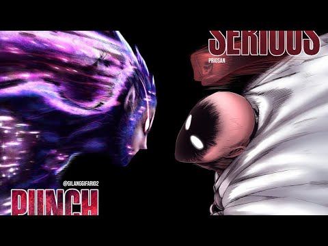 SAITAMA vs COSMIC GAROU, Full Fight Animated HD