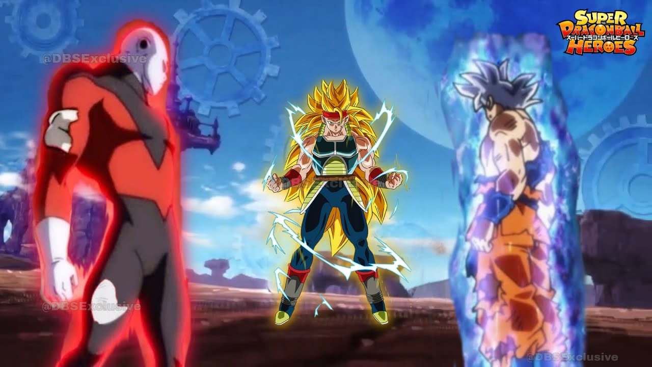 Super Dragon Ball Heroes Episódio 44 Completo  GOKU e JIREN VS BARDOCK  SSJ3 LEGENDADO 