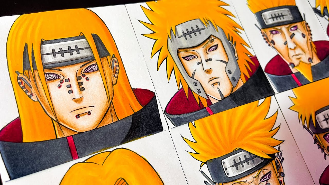 Download Naruto Pain In Drawing Wallpaper  Wallpaperscom