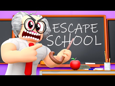 Escape Miss Ani-Tron's Detention! (SCARY OBBY) - Roblox