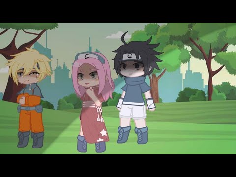 Naruto Renata Sasuke e Sakura gacha Life