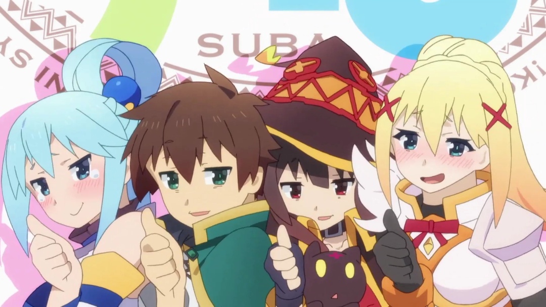 AMV]Love road of Sato Kazuma & Megumin in <KonoSuba> - BiliBili