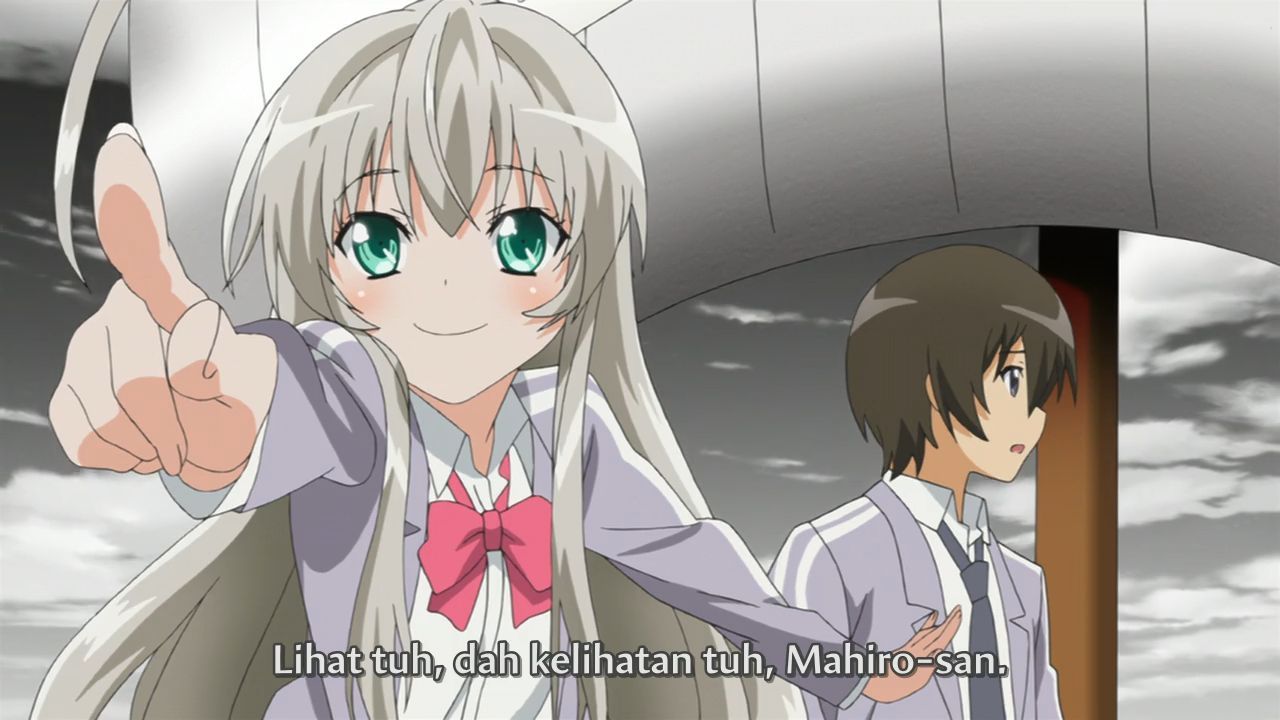 Haiyore! Nyaruko-san - Ep. 2 - Parte 1/3 - Dublado #Anime #animeedit #