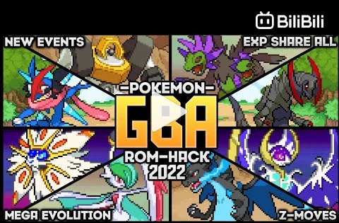 Completed Pokemon GBA ROM HACK With Mega Evolution, Dynamax, Z