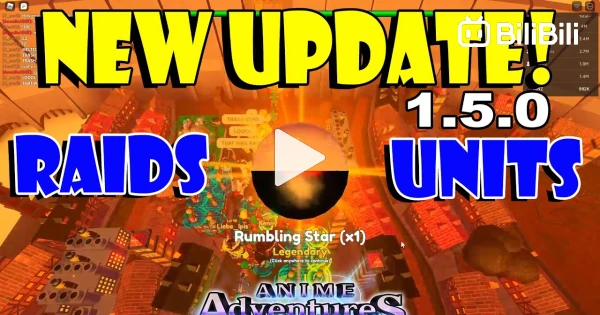 EVERYTHING* You NEED TO KNOW In Anime Adventures Raid Update 