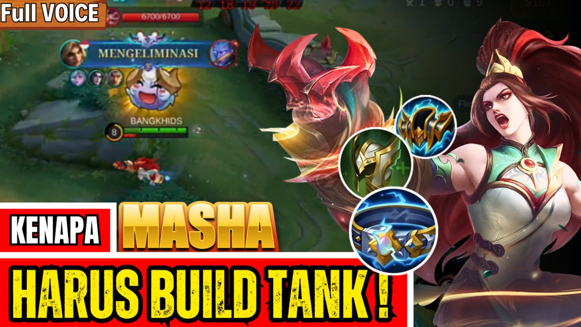 TUTORIAL MASHA REVAMP 2026 - BUILD MASHA TANK TERKUAT ANTI MATI ...
