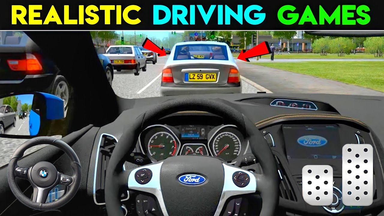 TOP 5 *REALISTIC* Car Driving Games For Android 2022 l Best Car Simulator  Game For Android 2022 