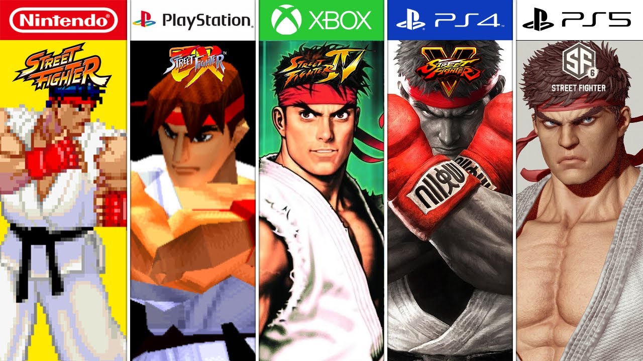 Street Fighter 5: Ryu's Evolution – From Coin-Op to PS4 (1987