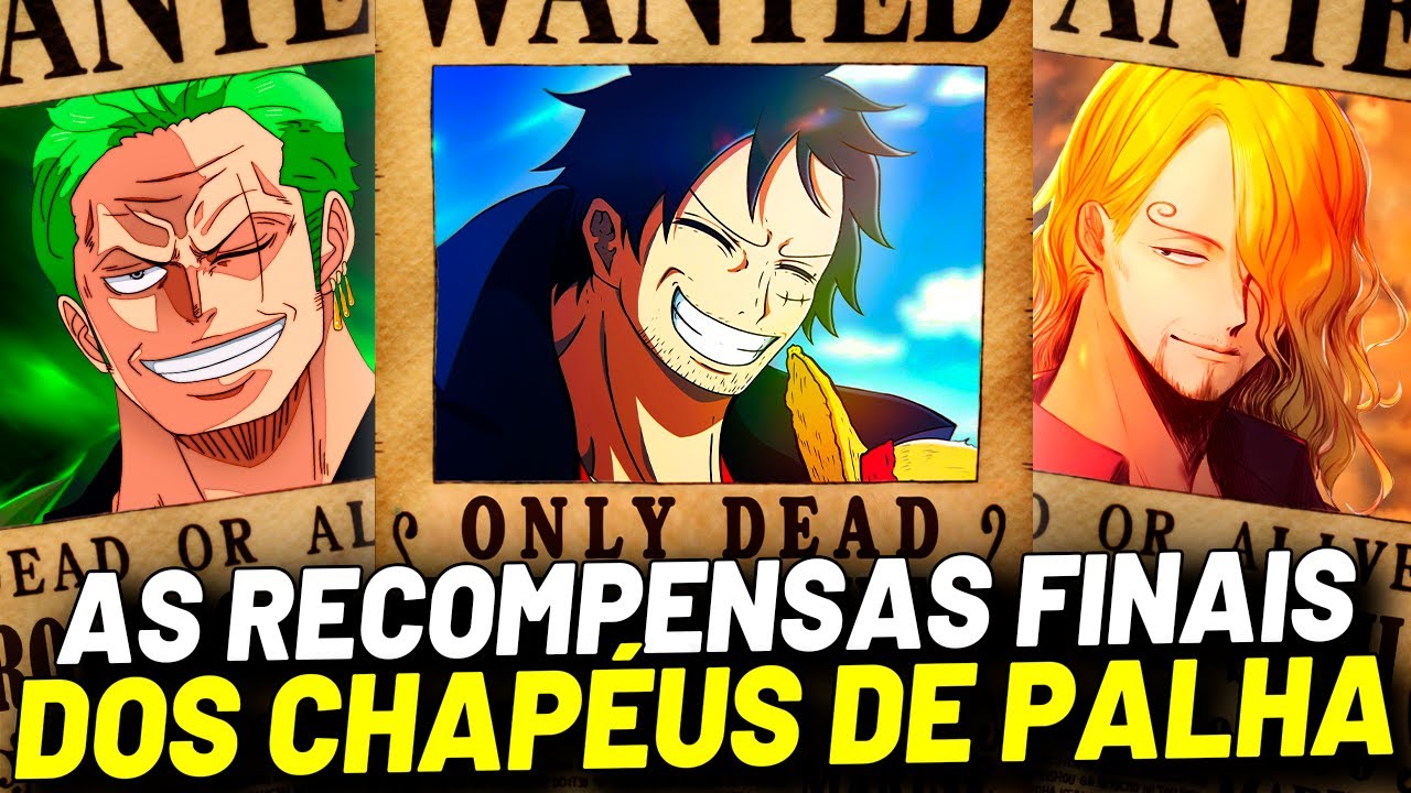 REVELADO! 😱 RECOMPENSAS DE ONE PIECE ATUALIZADAS PÓS-WANO! - BiliBili