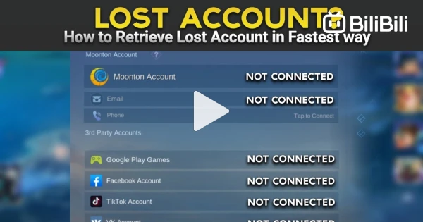 Did You Lost Your Mobile Legends Account? Follow These Three Steps