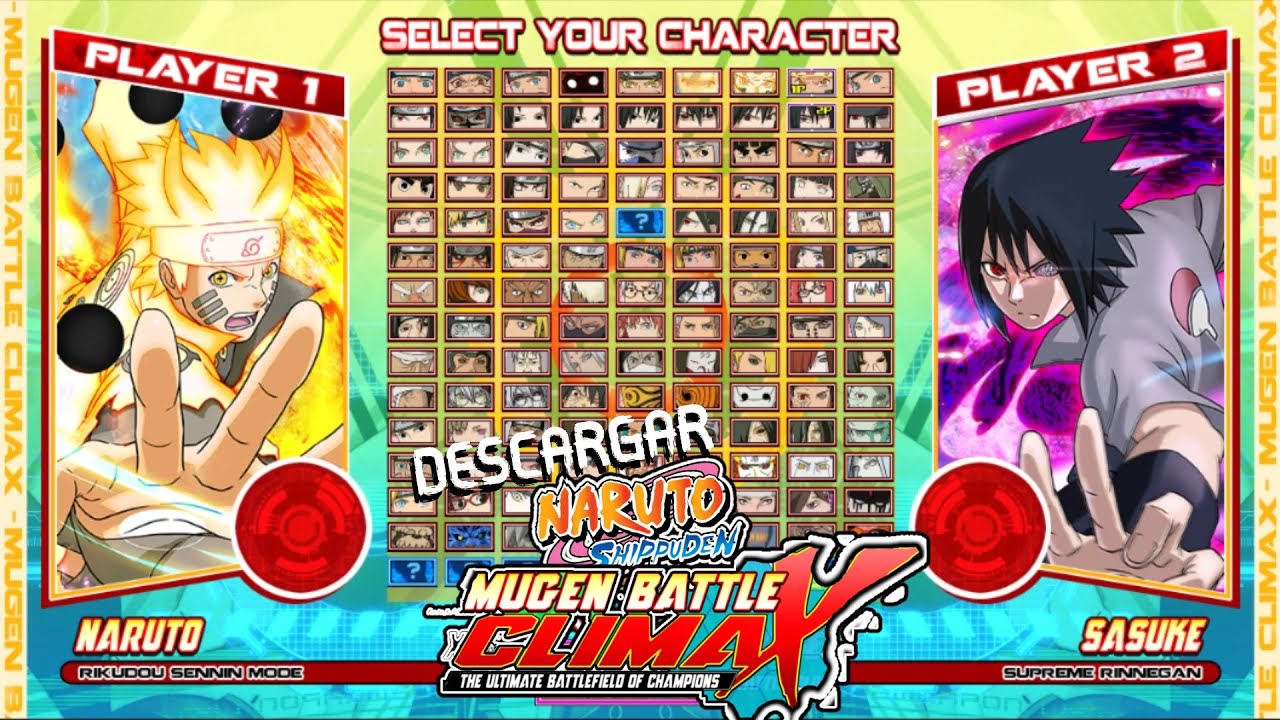 Mugen Battle Climax HD V4 Game Mugen