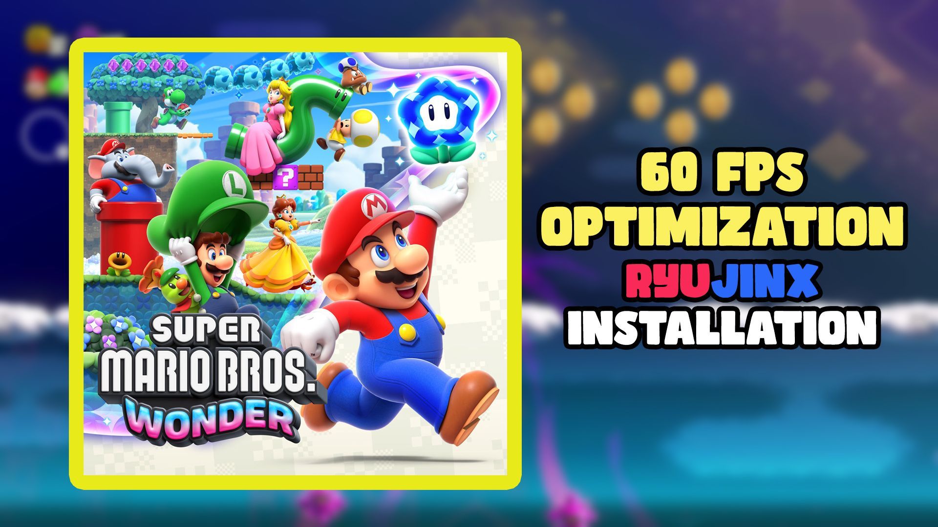 Super Mario Wonder is already playable on PC in 4K/60fps via Nintendo Switch  emulators : r/pcgaming