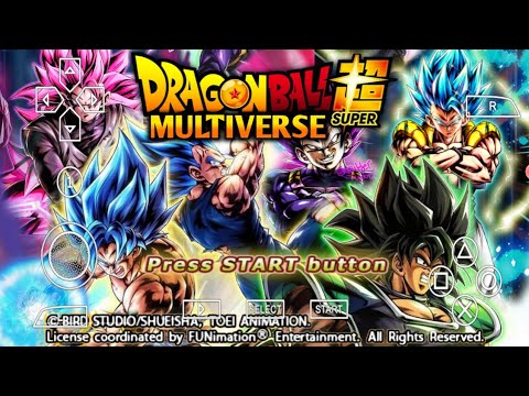 NEW Dragon Ball Super Budokai Tenkaichi 4 PPSSPP DBZ TTT MOD With BT4  Texture Style 