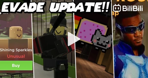 Rating all NEW UNUSUALS and EMOTES in Roblox Evade! 