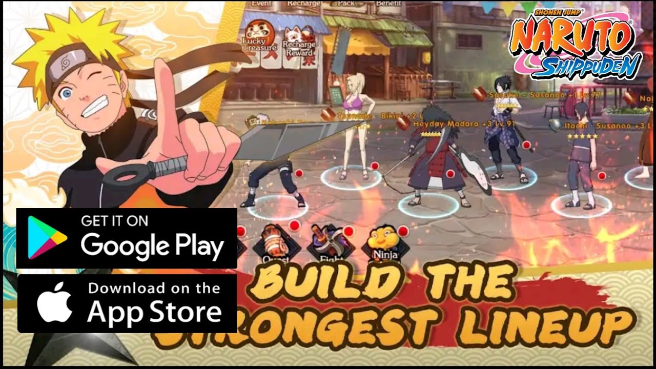 Top 5 Best Naruto Games for Android 2021, Naruto Mobile Games