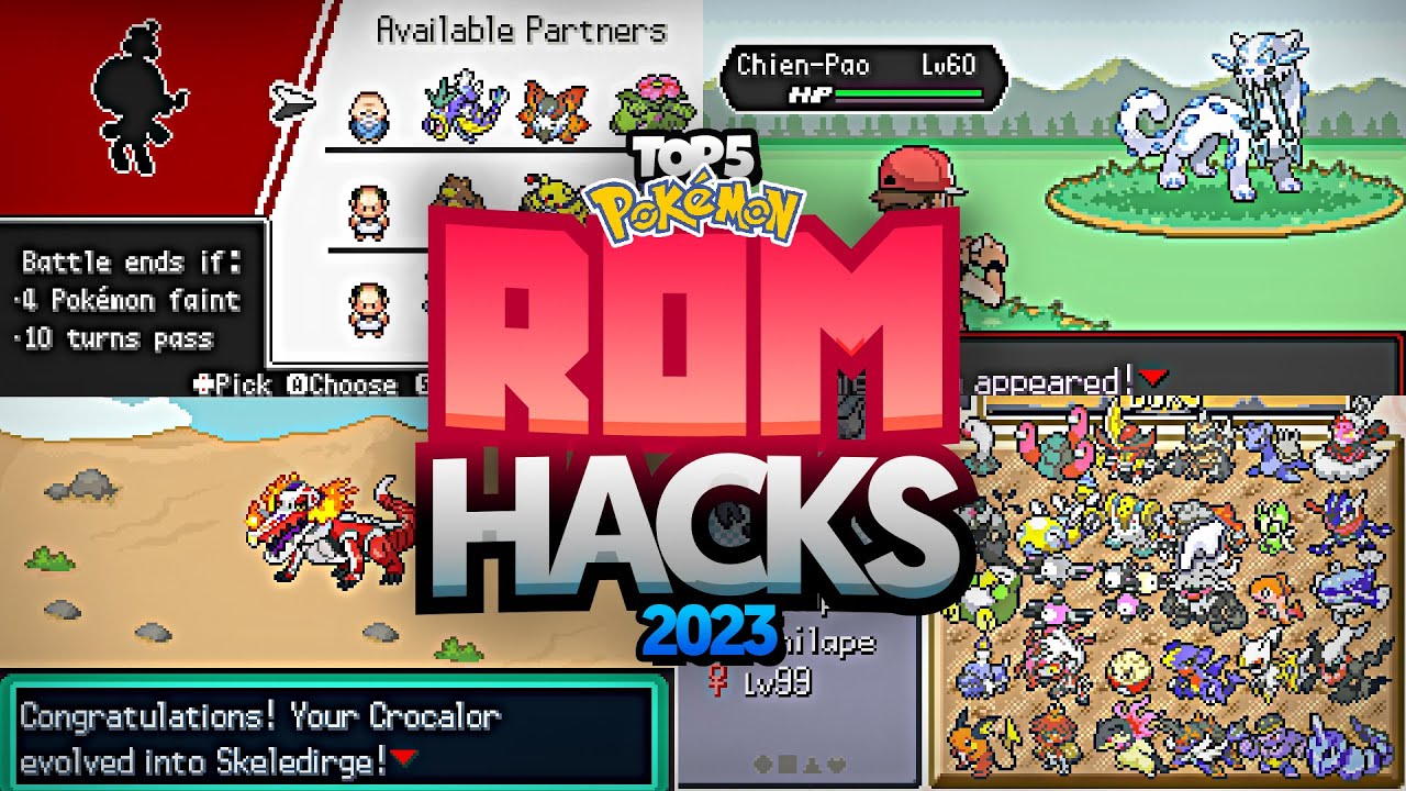 Top 5 Pokemon GBA Rom Hacks 2022 For Android 