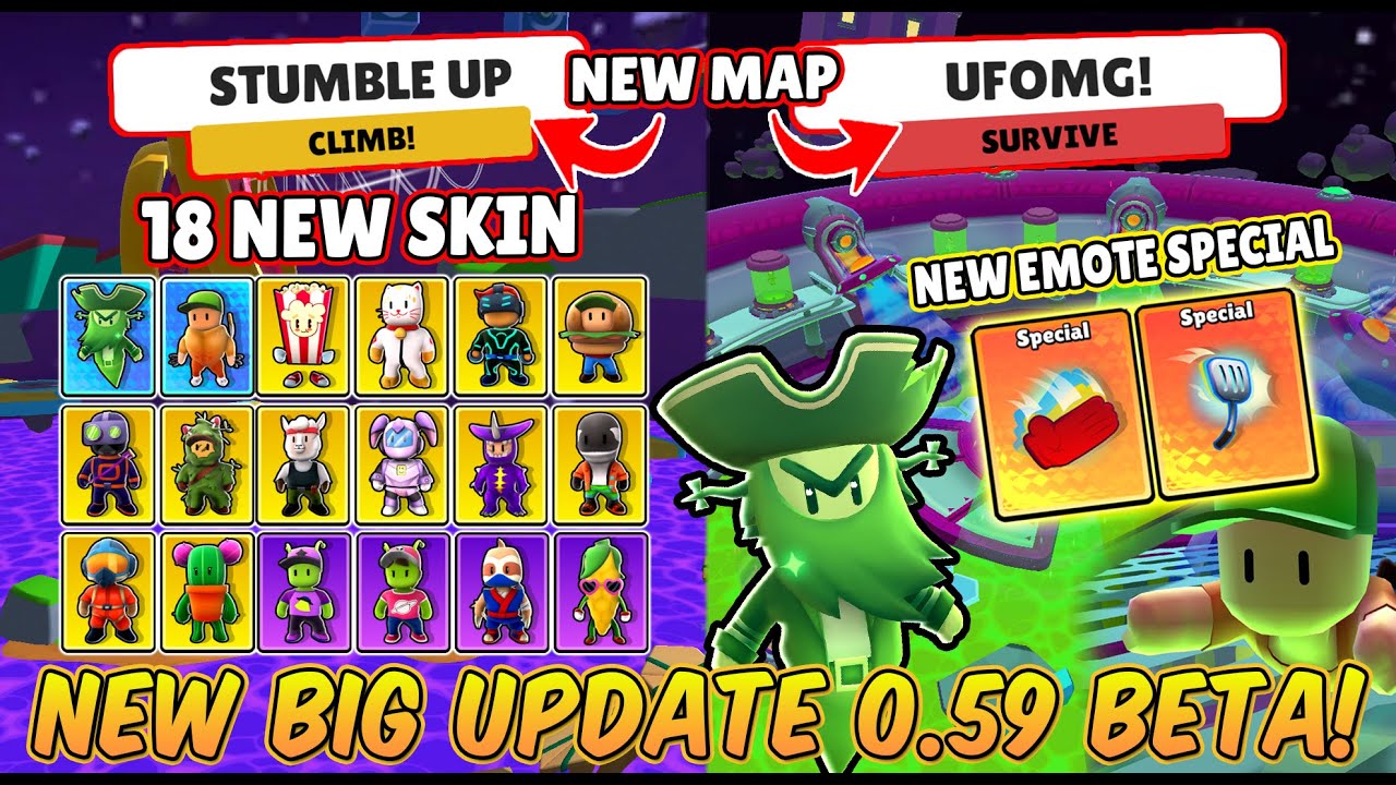 Stumble Guys - Update 0.59 - UFOMG!