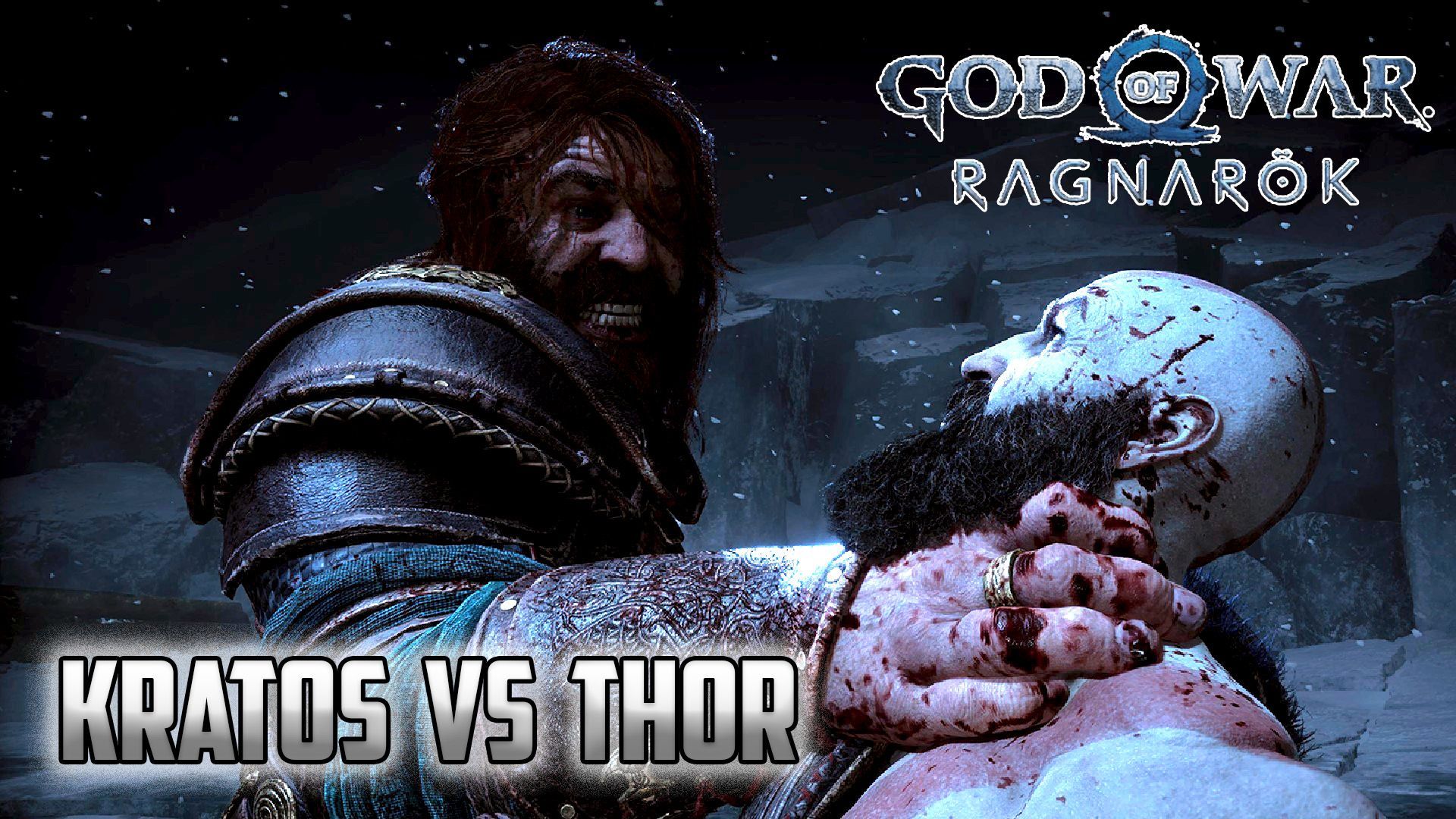 God of War Ragnarok - THOR vs KRATOS FINAL FIGHT + Death Scene 