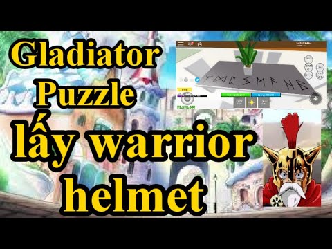 🎲 GLADIATOR PUZZLE & WARRIOR HELMET IN BLOX PIECE! 