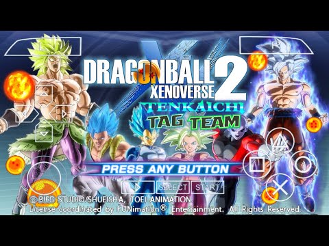 Dragon Ball Super Budokai Tenkaichi Tag Team Mod PSP ISO - Apk2me