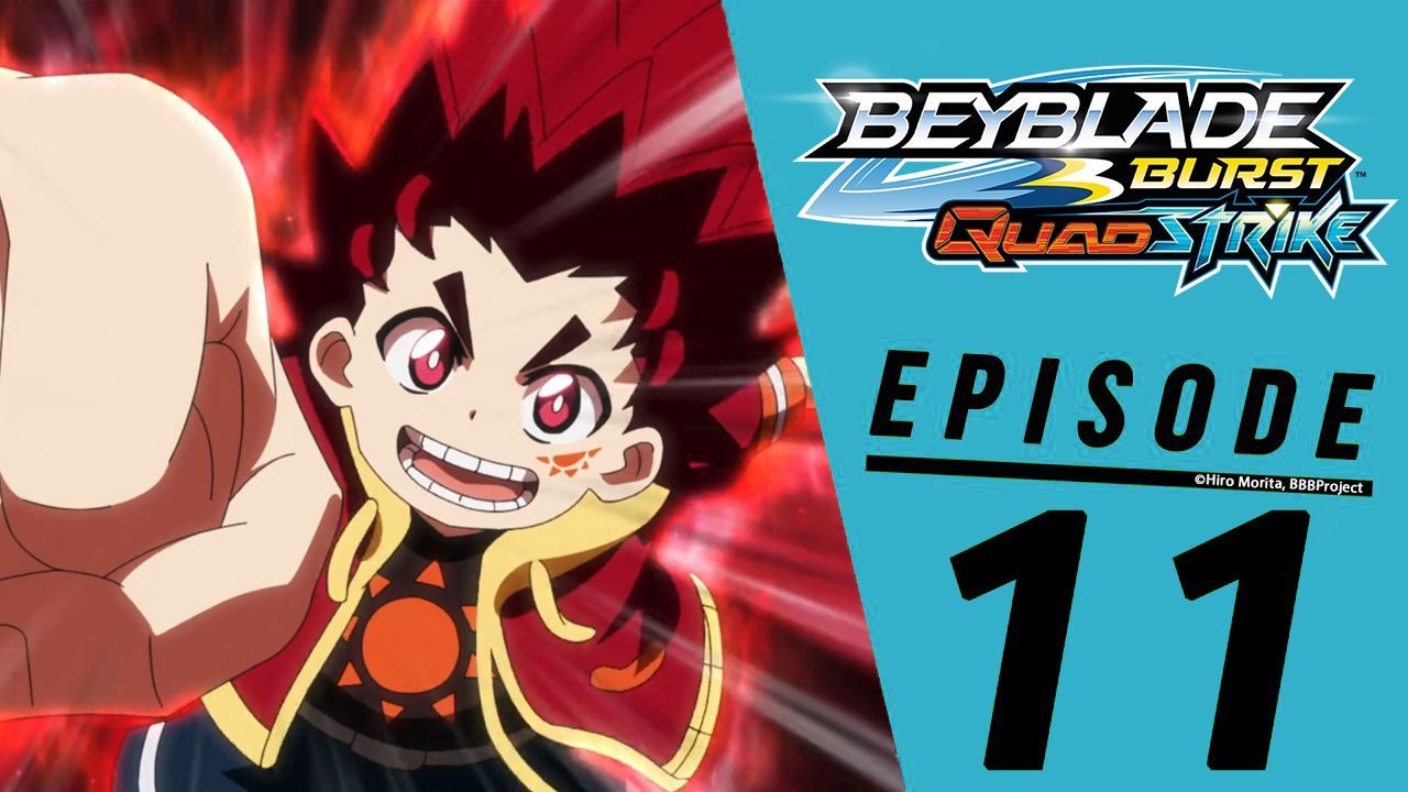 BEYBLADE BURST QUADSTRIKE Episode 2 Part 2: The Rebirth! Divine