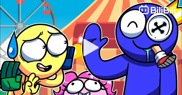 Pink & Yellow Are So Sad With Blue - Rainbow Friends Animation   By Hornstromp series
