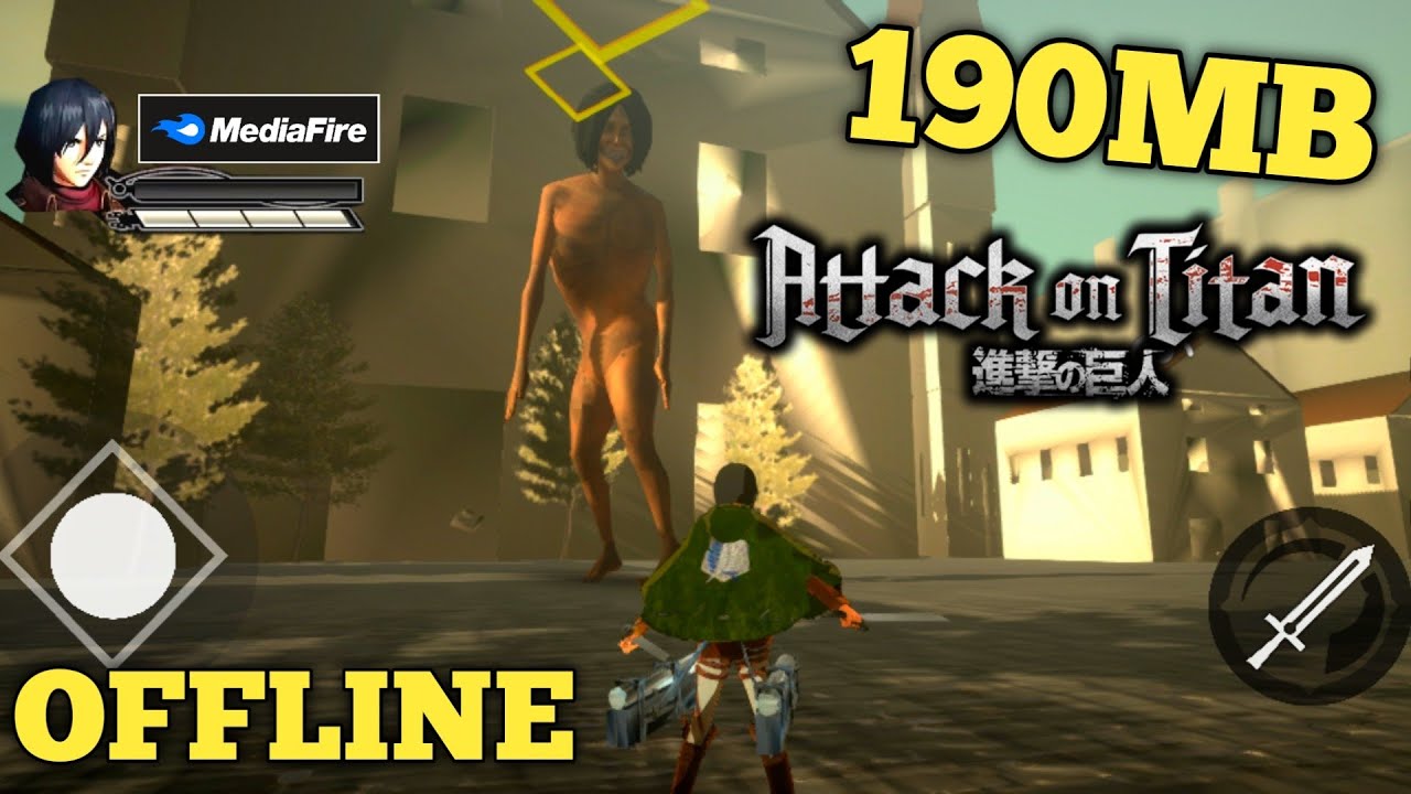 ATTACK ON TITAN TRIBUTE GAME ANDROID GAMEPLAY 