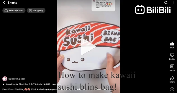 DIY Kawaii Sushi Blind Bag Ft Pogeun Paper BiliBili diy-kawaii-sushi-blind-bag-ft-pogeun-paper-bilibili